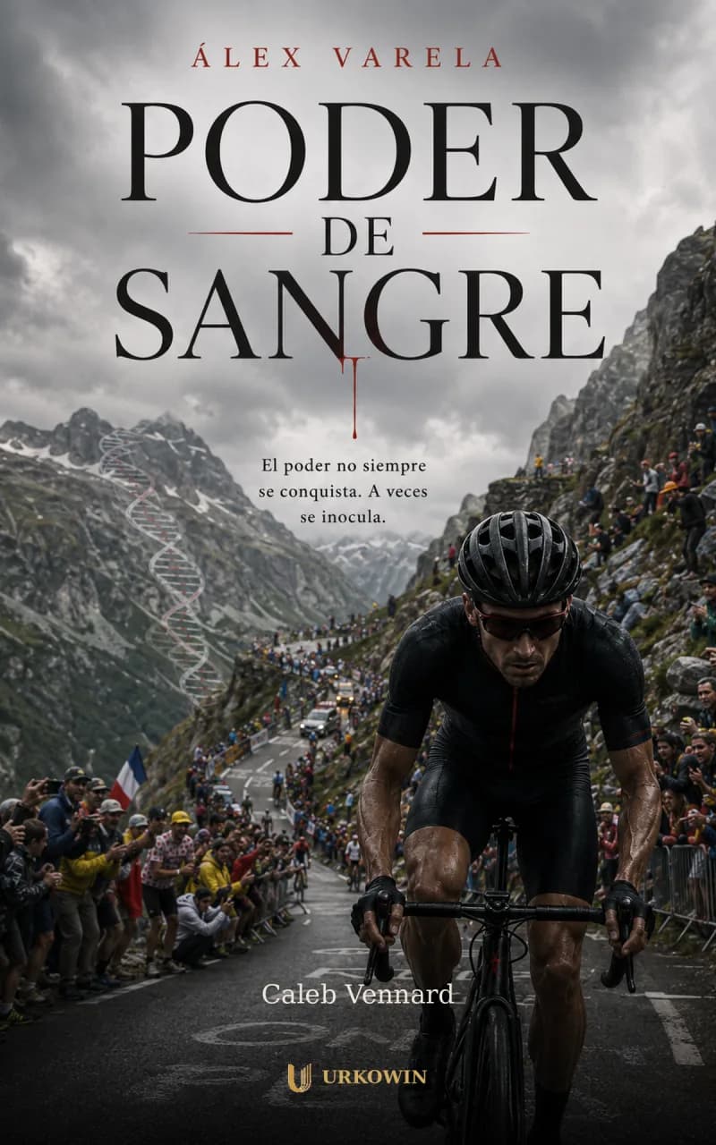 Portada de «Poder de sangre», de Caleb Vennard
